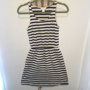 D.7 H&M striped print dress